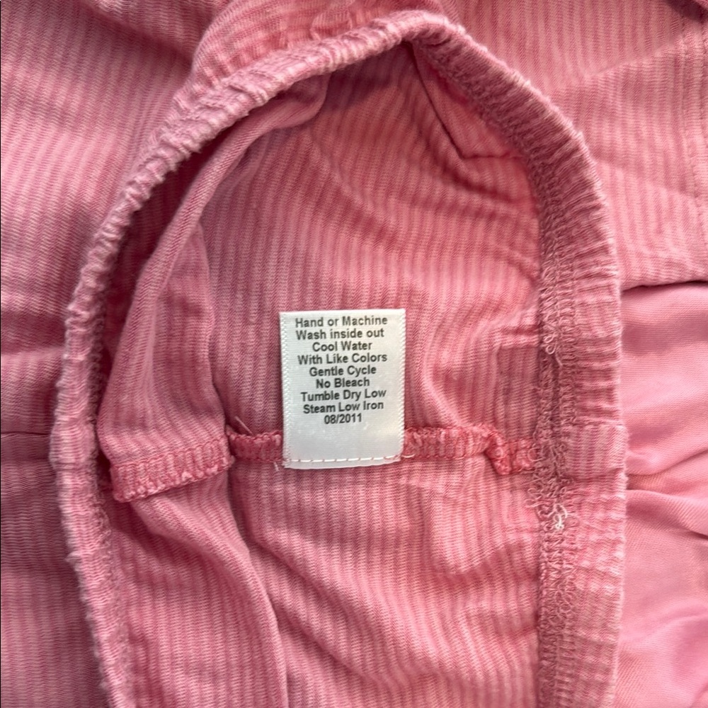 Pink Luna Luna Ruffled Long Sleeve Dress & Pants size 8 years - Picture 3 of 12